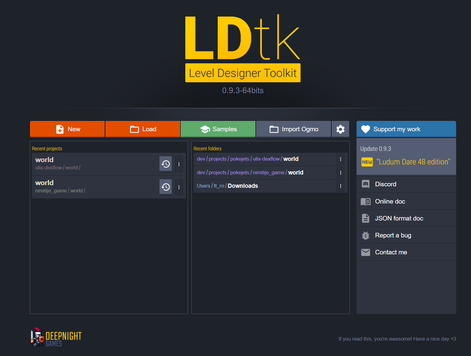 LDTK screenshot